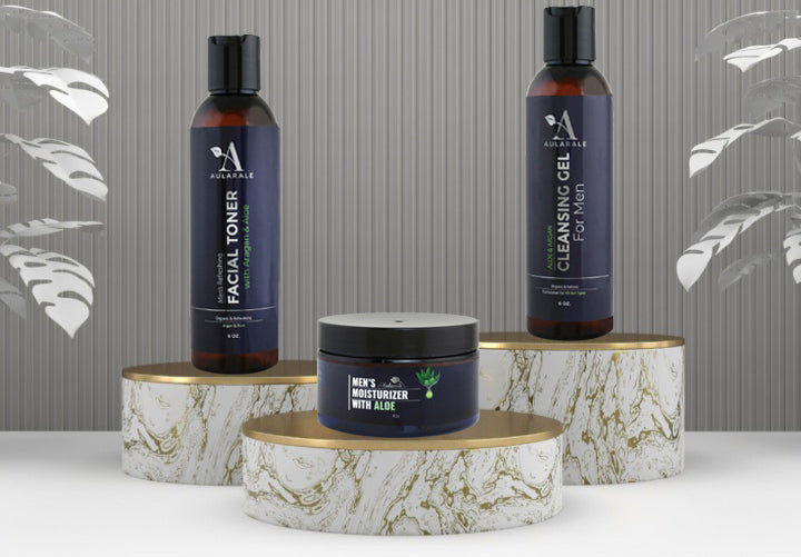 Men's Argan & Aloe Facial Set