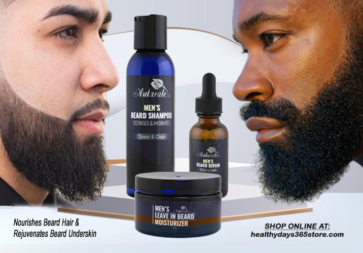 Men's Beard Shampoo & Beard Moisturizer Set